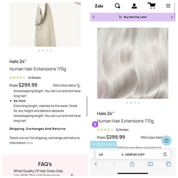 Zala Hair 24 Inch Zala Halo Hair Extensions Poshmark